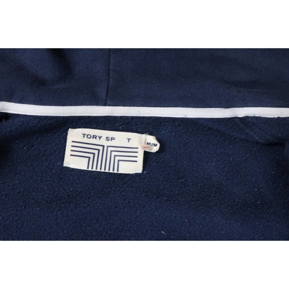 Tory Burch Navy and White Hoodie - Picture 5 of 6
